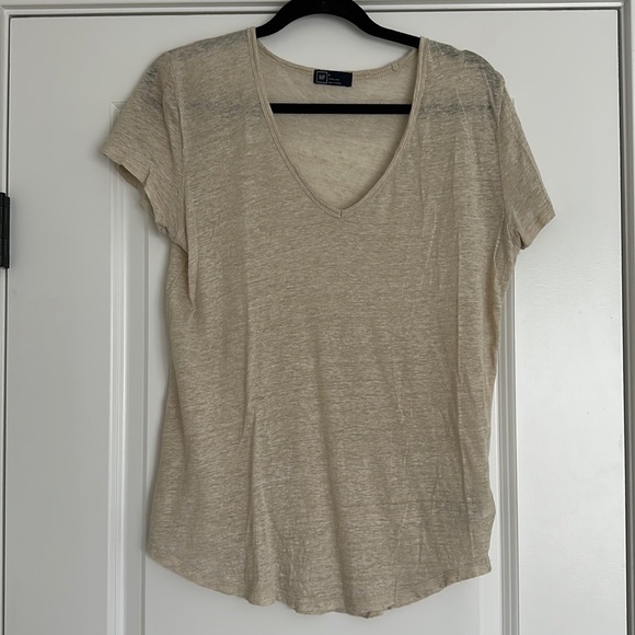 Gap 100% linen T-shirt - Picture 1 of 3